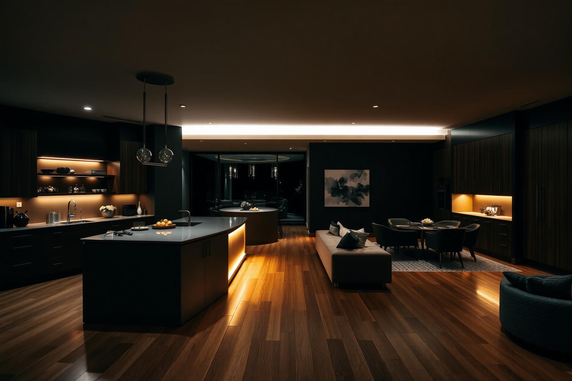 Luxury renovated interior